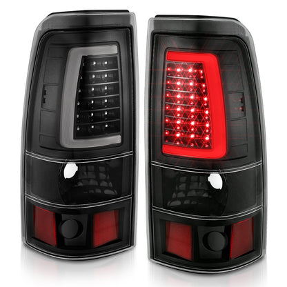 ANZO USA ZUKT_311333 Anzo ZUKT_311333 LED Tail Light Assembly LED Clear Lens Black