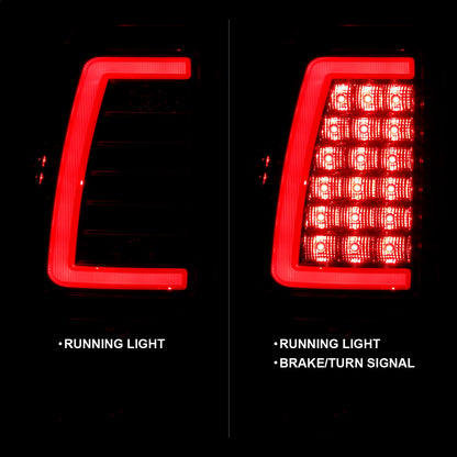 ANZO USA ZUKT_311335 Anzo ZUKT_311335 LED Tail Light Assembly LED Red/Clear Lens