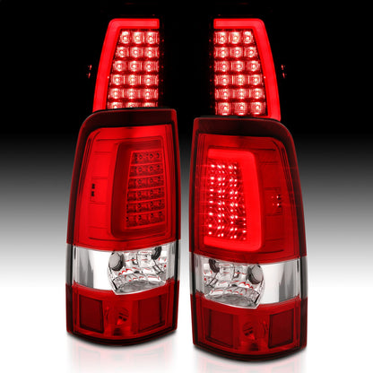 ANZO USA ZUKT_311335 Anzo ZUKT_311335 LED Tail Light Assembly LED Red/Clear Lens