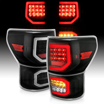 ANZO USA ZUKT_311336 Anzo ZUKT_311336 LED Tail Light Assembly LED Clear Lens Black