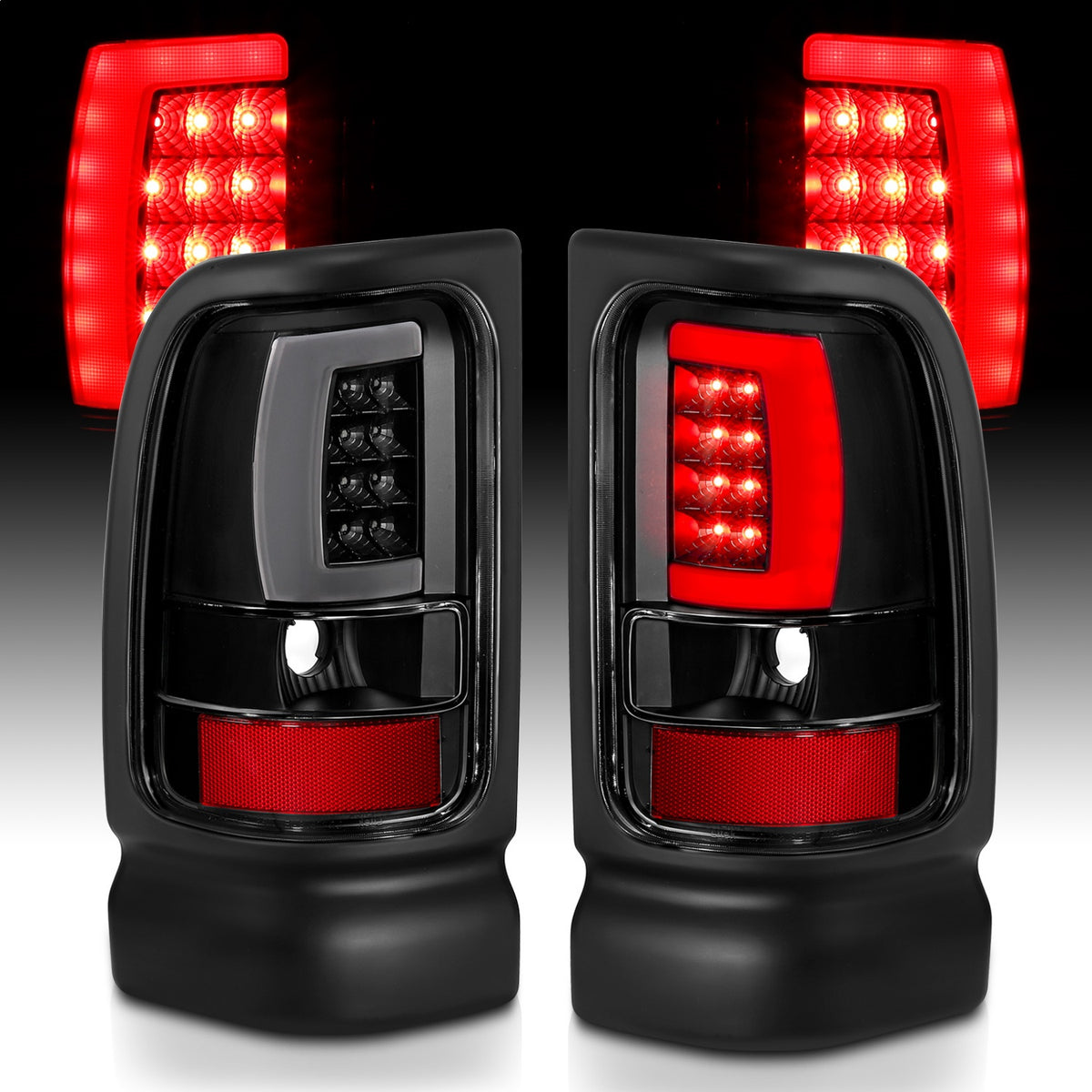 ANZO USA ZUKT_311339 Anzo ZUKT_311339 LED Tail Light Assembly LED for Ram 1500 for 311339