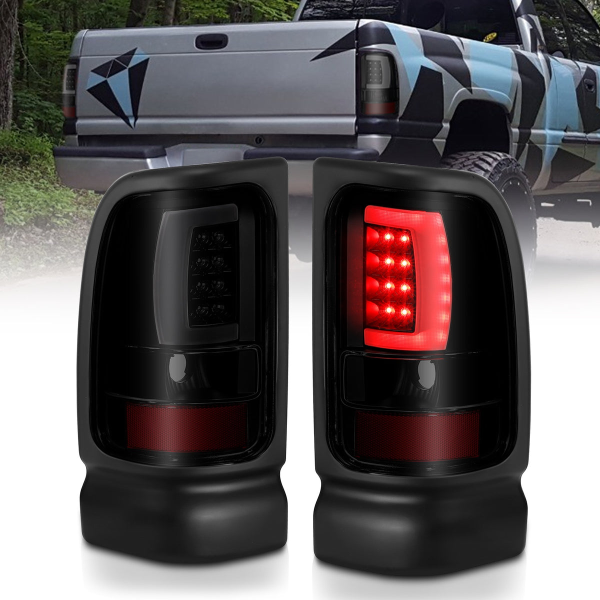 ANZO USA ZUKT_311340 Anzo ZUKT_311340 LED Tail Light Assembly LED for Ram 1500 for 311340