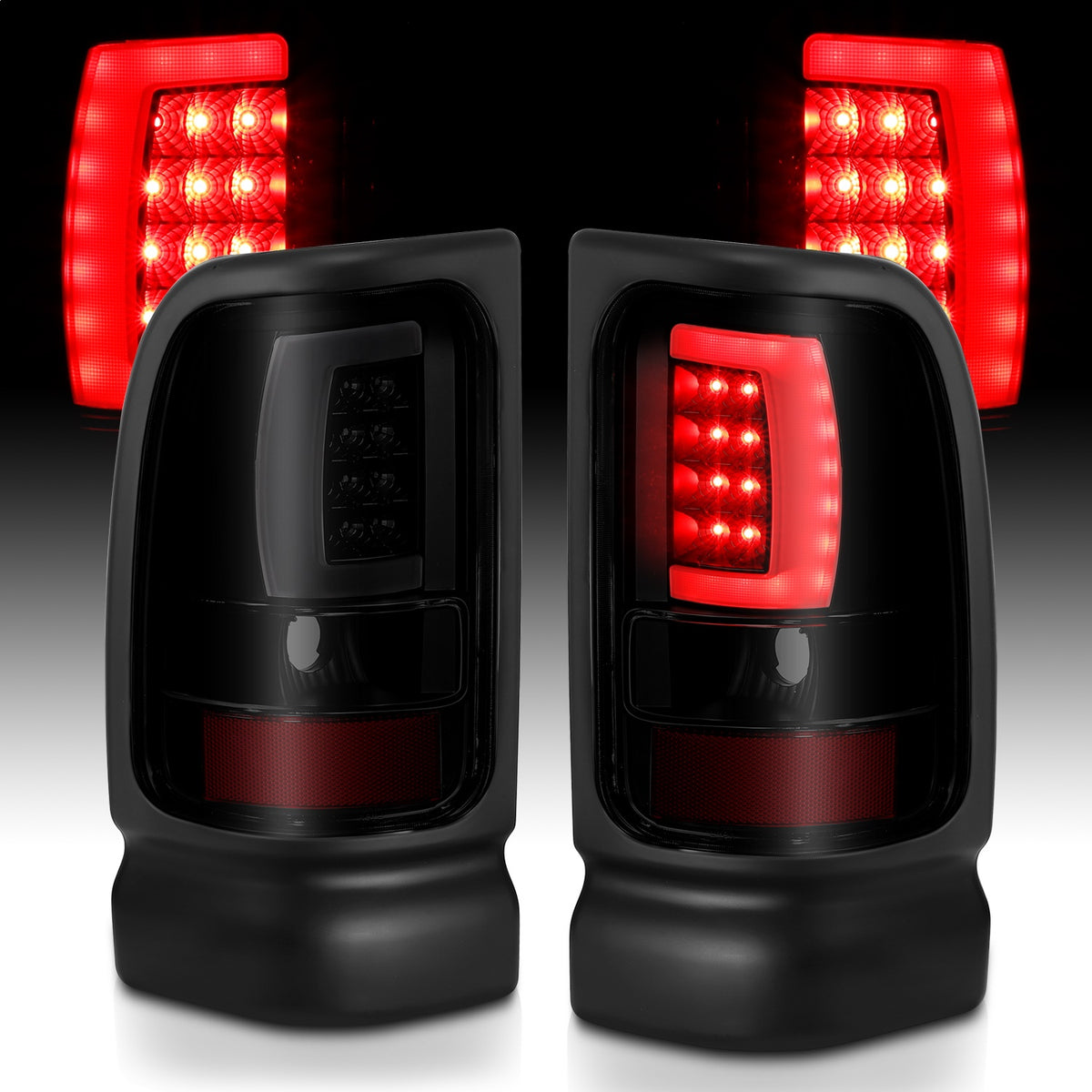 ANZO USA ZUKT_311340 Anzo ZUKT_311340 LED Tail Light Assembly LED for Ram 1500 for 311340