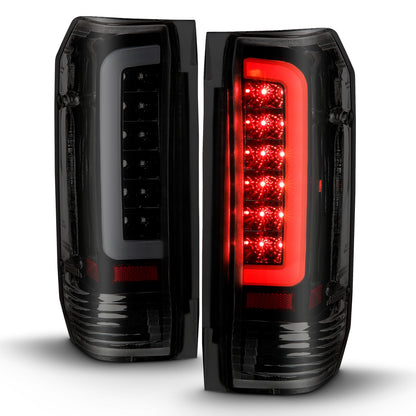 ANZO USA ZUKT_311351 Anzo ZUKT_311351 LED Tail Light Assembly LED Smoke Lens Black