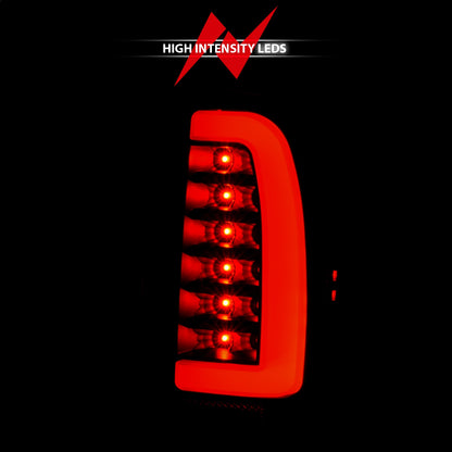 ANZO USA ZUKT_311354 Anzo ZUKT_311354 LED Tail Light Assembly LED Smoke Lens Black