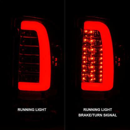 ANZO USA ZUKT_311355 Anzo ZUKT_311355 LED Tail Light Assembly LED Clear Lens Chrome