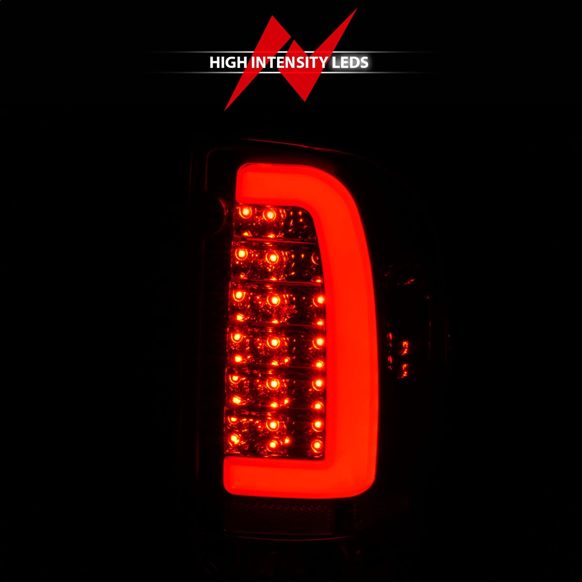 ANZO USA ZUKT_311355 Anzo ZUKT_311355 LED Tail Light Assembly LED Clear Lens Chrome