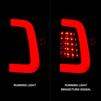 ANZO USA ZUKT_311357 Anzo ZUKT_311357 LED Tail Light Assembly LED Smoke Lens Chrome
