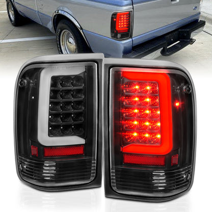 ANZO USA ZUKT_311359 Anzo ZUKT_311359 Lens Black Housing w/ Light Bar