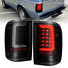 Anzo USA | LED Tail Light Assembly LED Smoke Lens Black Housing w/Light Bar Pair | Fits Ranger | 311360