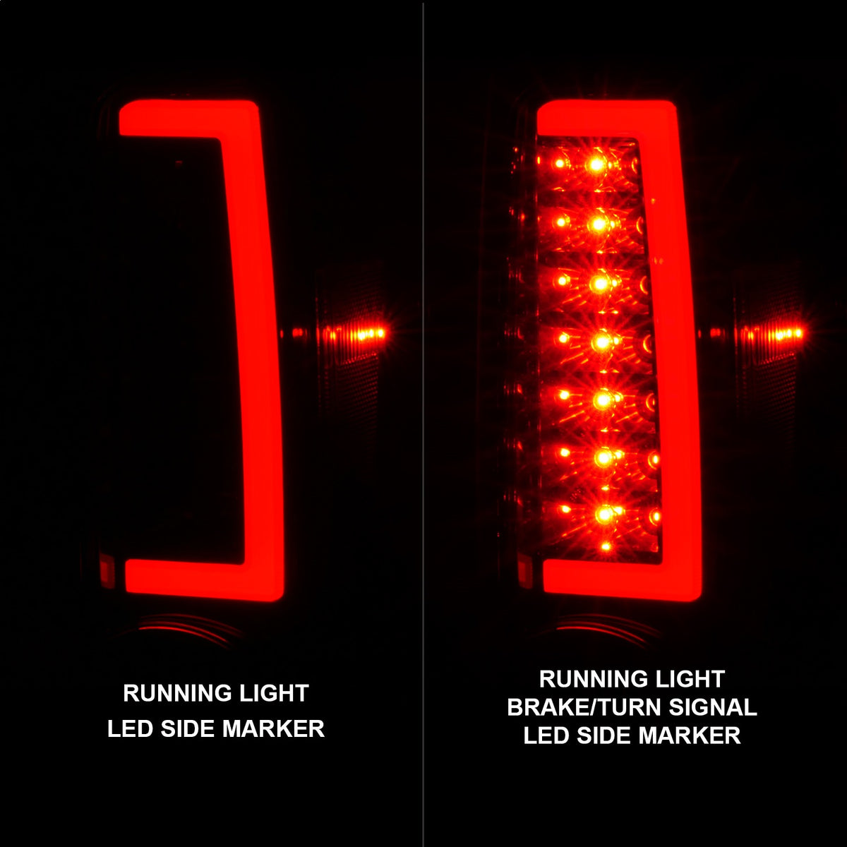 ANZO USA ZUKT_311382 Anzo ZUKT_311382 LED Black Housing w/ Light Bar