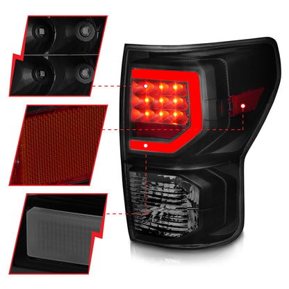 ANZO USA ZUKT_311387 Anzo ZUKT_311387 Assembly Smoke Lens w/ Light Bar