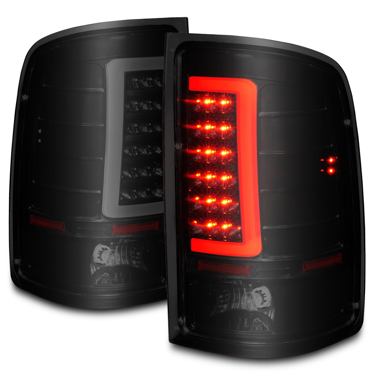 ANZO USA ZUKT_311389 Anzo ZUKT_311389 Lens Black Housing w/ Light Bar