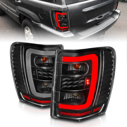 ANZO USA ZUKT_311394 Anzo ZUKT_311394 Lens Black Housing w/ Light Bar