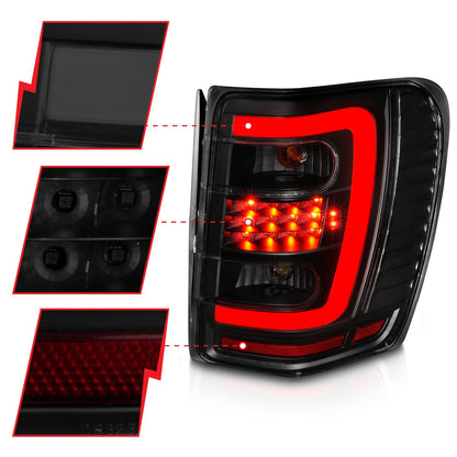 ANZO USA ZUKT_311395 Anzo ZUKT_311395 Lens Black Housing w/ Light Bar