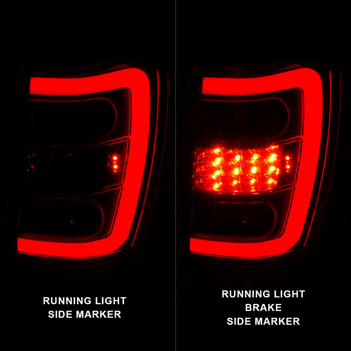 ANZO USA ZUKT_311396 Anzo ZUKT_311396 Lens Chrome Housing w/ Light Bar
