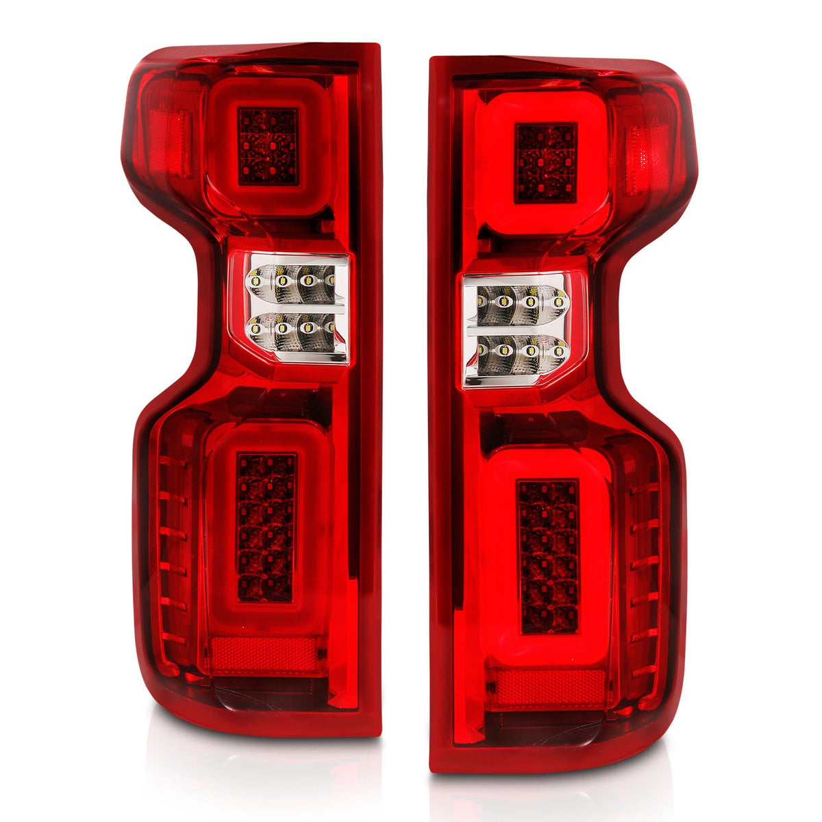 ANZO USA ZUKT_311416 Anzo ZUKT_311416 Lens Chrome Housing w/ Light Bar