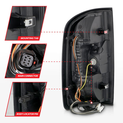 ANZO USA ZUKT_311433 Anzo ZUKT_311433 Light Assembly LED w/Red Light Bar