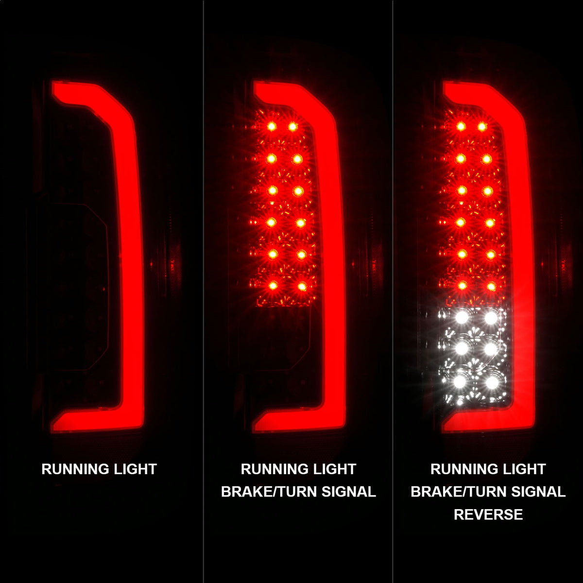 ANZO USA ZUKT_311434 Anzo ZUKT_311434 Light Assembly LED w/Red Light Bar
