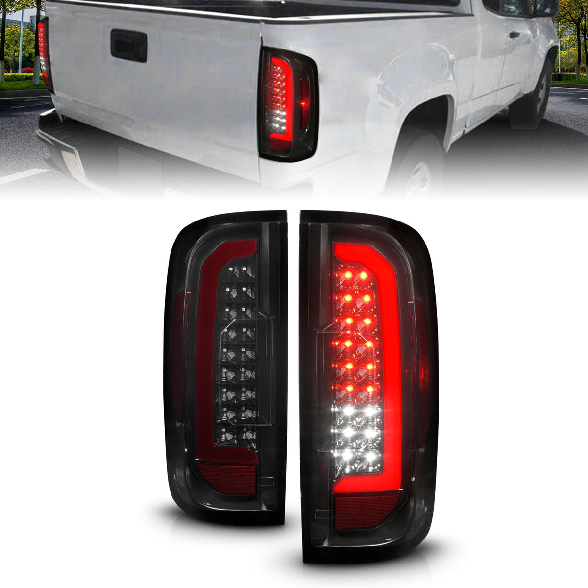 ANZO USA ZUKT_311435 Anzo ZUKT_311435 Light Assembly LED w/Red Light Bar