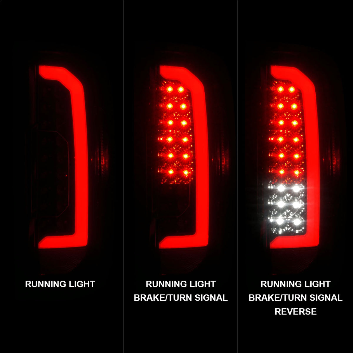 ANZO USA ZUKT_311435 Anzo ZUKT_311435 Light Assembly LED w/Red Light Bar