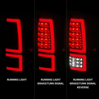 ANZO USA ZUKT_311437 Anzo ZUKT_311437 Lens Black Housing Red Light Bar