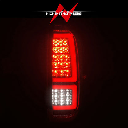 ANZO USA ZUKT_311438 Anzo ZUKT_311438 Lens Chrome Housing Red Light Bar
