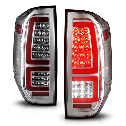 ANZO USA ZUKT_311438 Anzo ZUKT_311438 Lens Chrome Housing Red Light Bar
