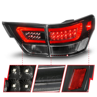 ANZO USA ZUKT_311439 Anzo ZUKT_311439 Lens Black Housing w/ Light Bar
