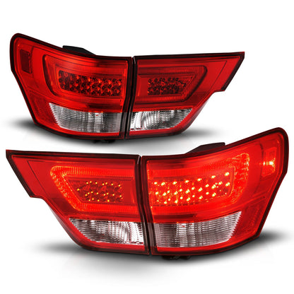 ANZO USA ZUKT_311442 Anzo ZUKT_311442 Lens Chrome Housing w/ Light Bar