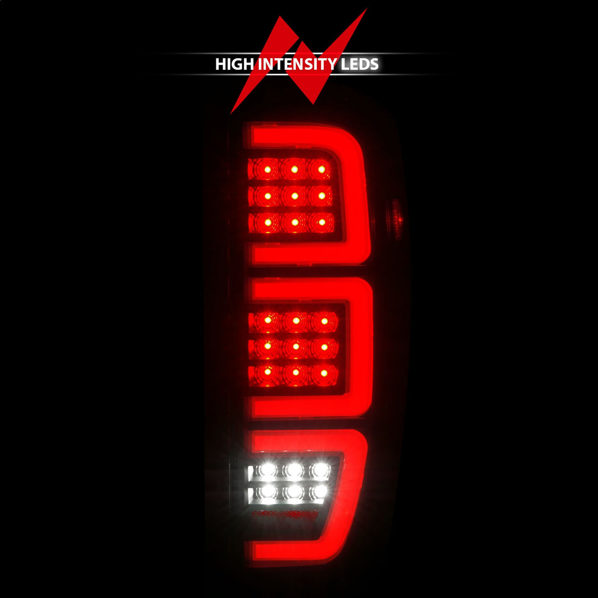 ANZO USA ZUKT_311457 Anzo ZUKT_311457 LED Tail Light Assembly Full LED LED Tube