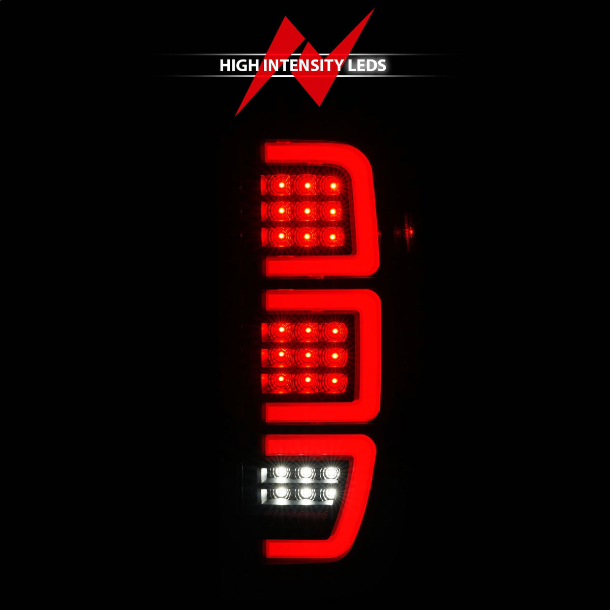 ANZO USA ZUKT_311460 Anzo ZUKT_311460 LED Tail Light Assembly Full LED LED Tube