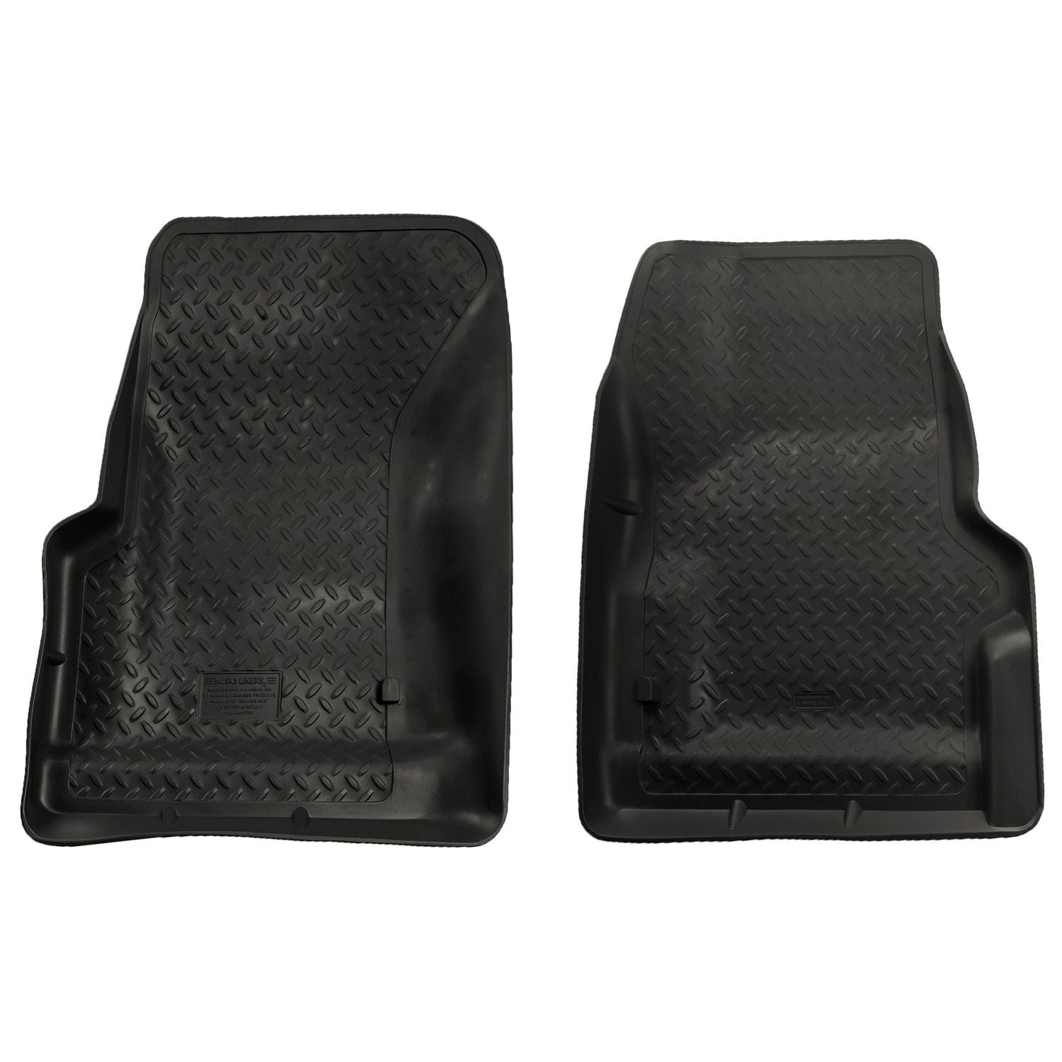 Husky Liners | Classic Style Front Floor Liners For 1997-2006 Jeep Wrangler Husky Liners | 31731 - durable black mats