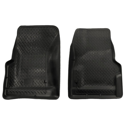 Husky Liners | Classic Style Front Floor Liners For 1997-2006 Jeep Wrangler Husky Liners | 31731 - durable black mats