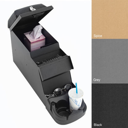 SMITTYBILT | Security Stereo Floor Console Denim Black 76-95 Jeep CJ & Wrangler YJ Smittybilt |31815