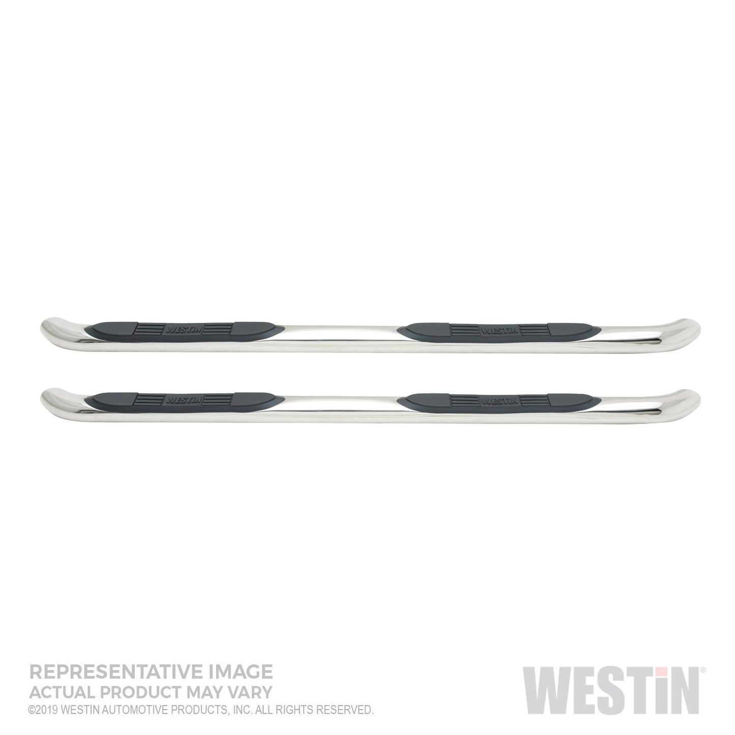 WESTIN AUTOMOTIVE | E-Series 3 Nerf Step Bars  Ford  2019-2024 Ranger SuperCrew  Stainless Steel | 23-4150
