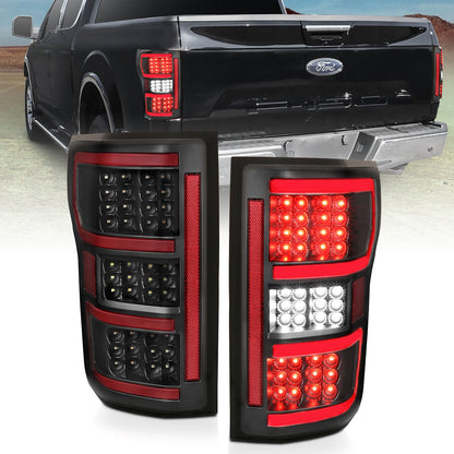 ANZO USA ZUKT_321338 Anzo ZUKT_321338 LED Tail Light Assembly LED Clear Lens Black