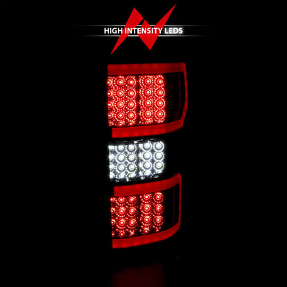 ANZO USA ZUKT_321339 Anzo ZUKT_321339 LED Tail Light Assembly LED Smoked Lens Black