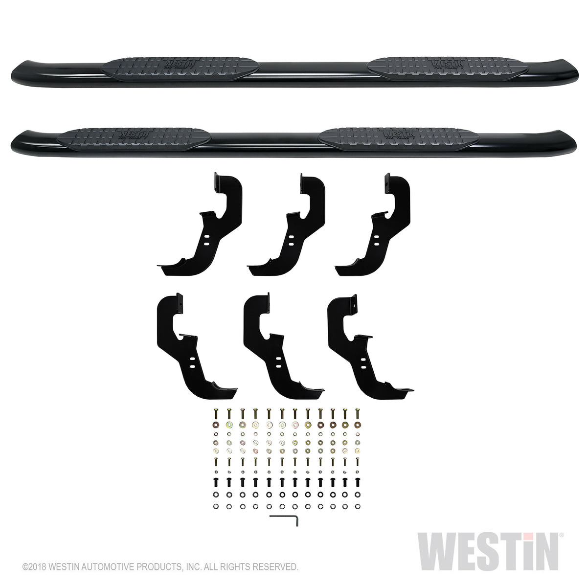 Westin PRO TRAXX 5 Nerf Steps 2019-2024 Chevy/GMC Silverado/Sierra 1500 Crew Cab
