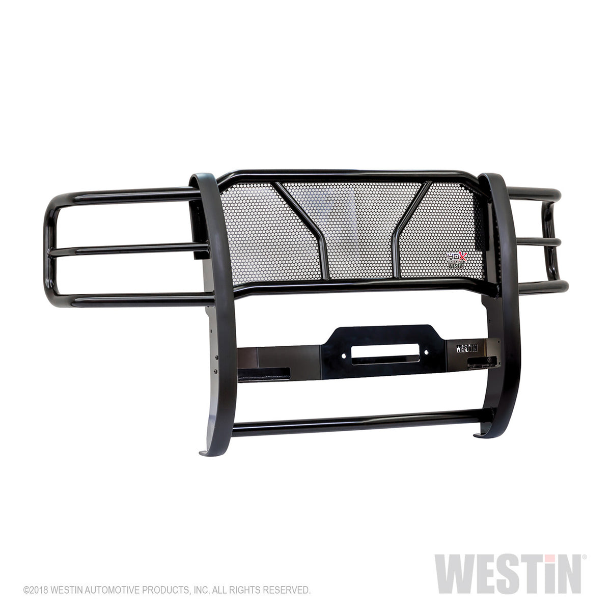 Westin HDX Winch Mount Grille Guard 2014-2015 Chevy Silverado 1500