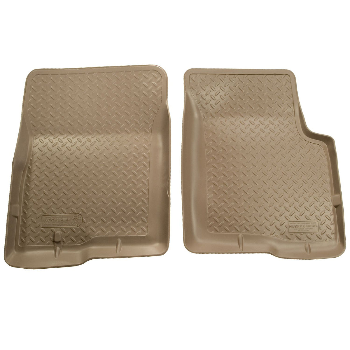 HUSKY LINERS | Classic Style Front Floor Liners | 2000-2004 Toyota Tundra | Tan | HUS35553