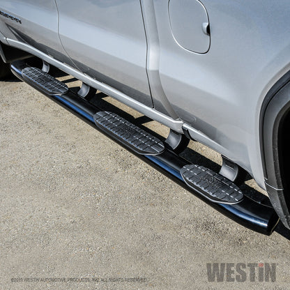 Westin PRO TRAXX 5 Oval W2W Nerf Steps 2019-2024 Chevy/GMC Silverado/Sierra 1500 Double Cab