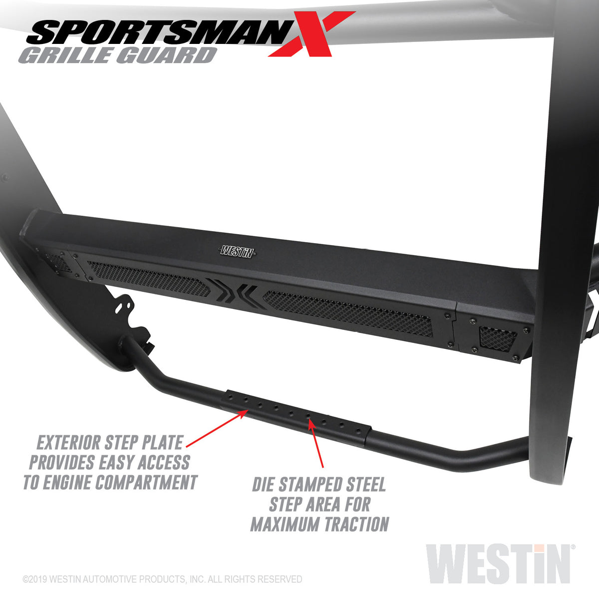 Westin Sportsman X Grille Guard 2019-2024 Ram 1500