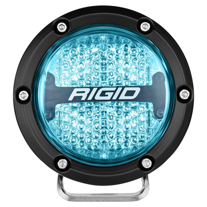 RIGID INDUSTRIES | 360-Series 4 Inch Off-Road Lamp Diffused Beam RGBW Backlight Set of 2 Rigid Industries | 36400