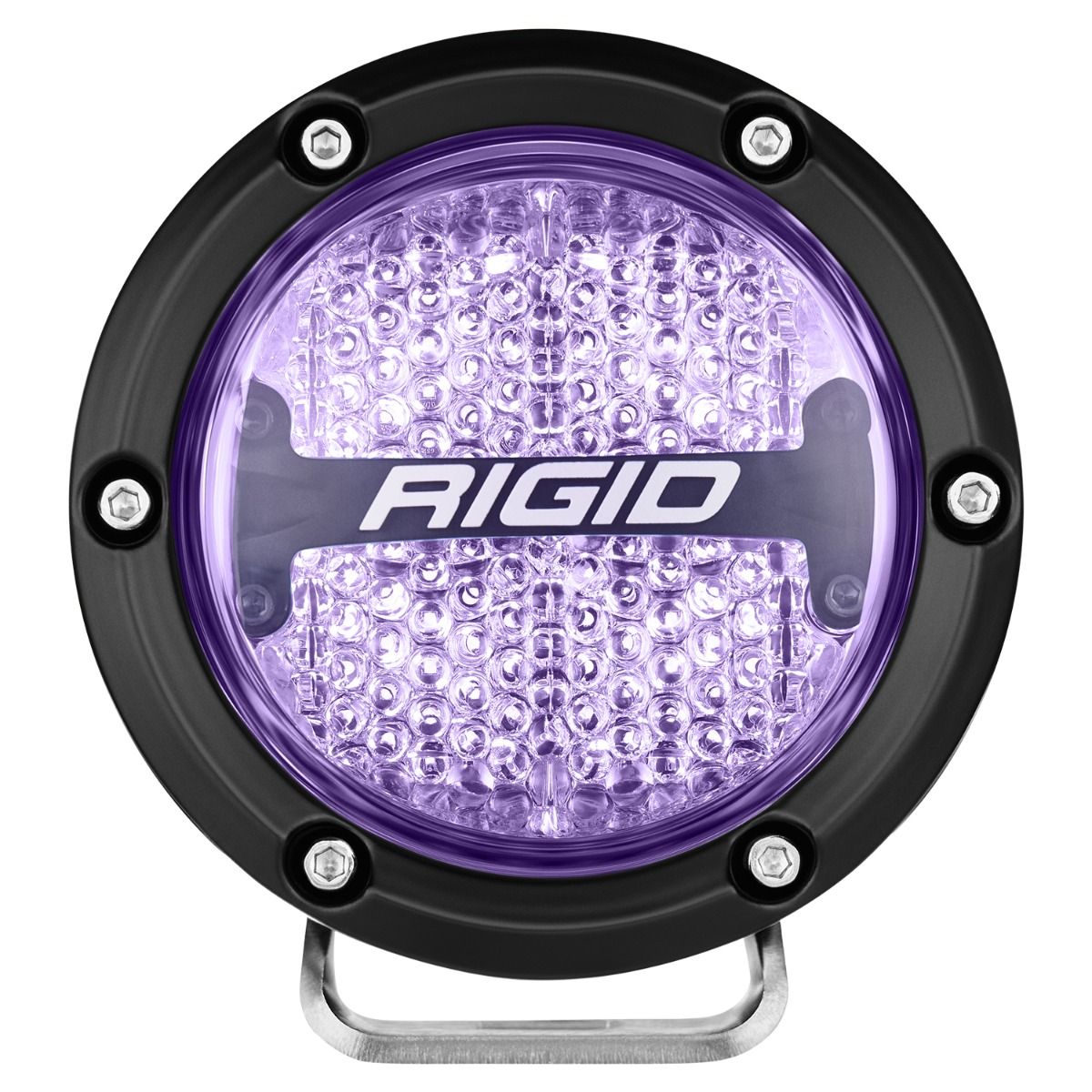 RIGID INDUSTRIES | 360-Series 4 Inch Off-Road Lamp Diffused Beam RGBW Backlight Set of 2 Rigid Industries | 36400
