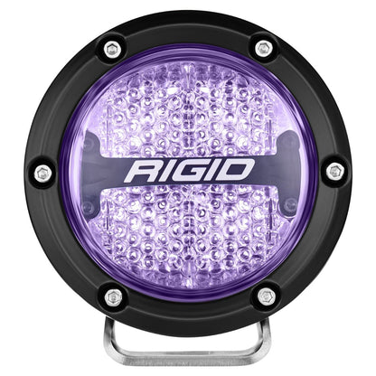 RIGID INDUSTRIES | 360-Series 4 Inch Off-Road Lamp Drive Beam RGBW Backlight Set of 2 Rigid Industries | 36401