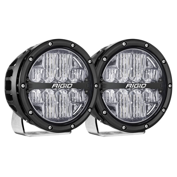 RIGID INDUSTRIES | 360-Series 6 Inch Off-Road Lamp Drive Beam RGBW Backlight Set of 2 Rigid Industries | 36411