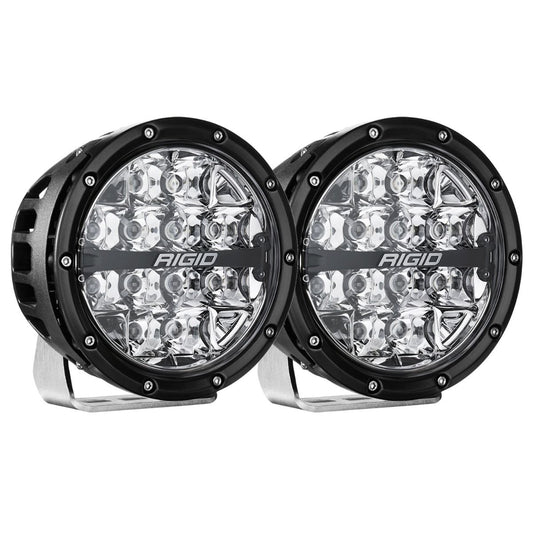 RIGID INDUSTRIES | 360-Series 6 Inch Off-Road Lamp Spot Beam RGBW Backlight Set of 2 Rigid Industries | 36412