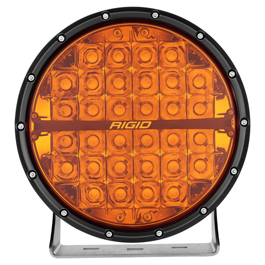 RIGID INDUSTRIES | 360-Series 9 Inch Off-Road Lamp Spot Beam Amber Lens Single Rigid Industries | 36522