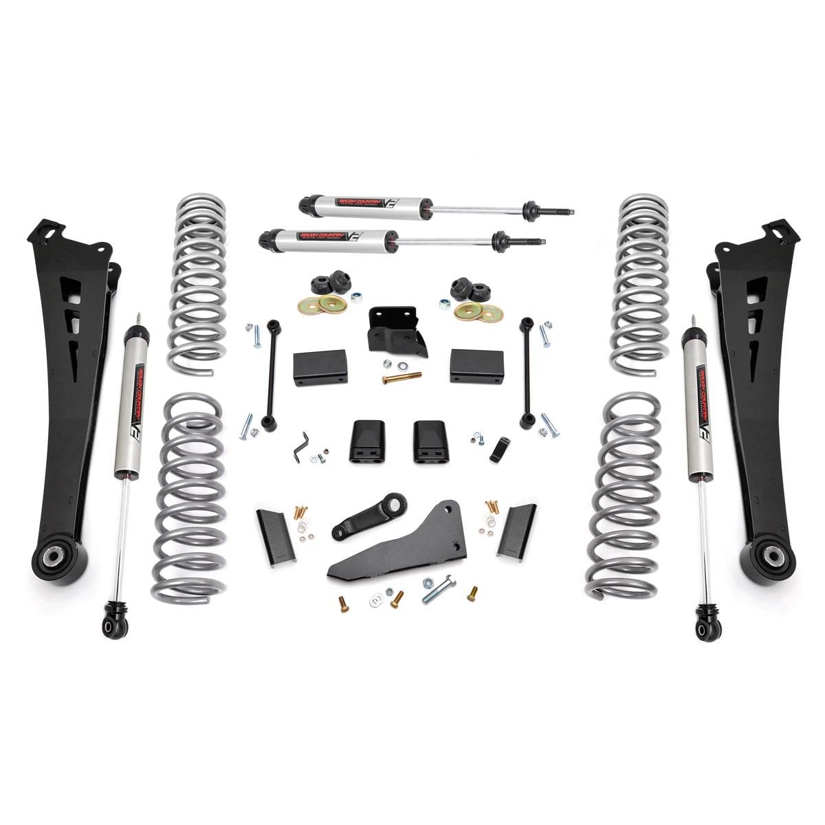 ROUGH COUNTRY 5 Inch Lift Kit | Diesel | Dual Rate Coils | V2 | Ram 2500 4WD (2014-2018) | 36870